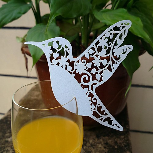 

Pearl Paper Place Cards Clips 50 pcs