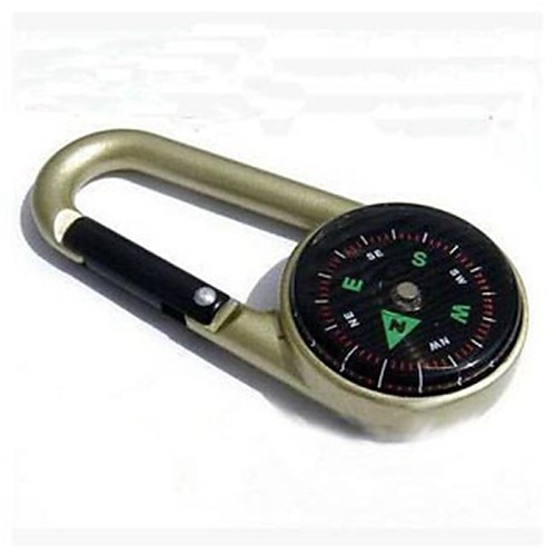 

Mini Outdoor Camping Metal Keychain Portable Compass