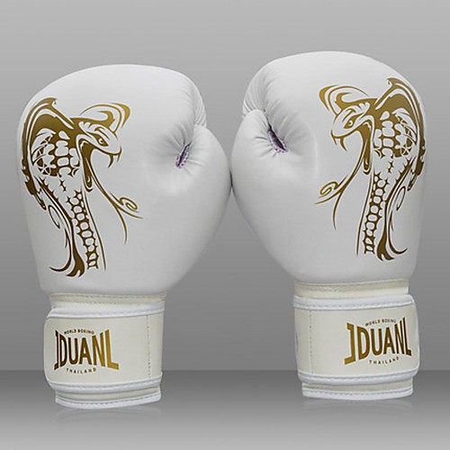 

L for Boxing Full-finger Gloves White Black Red