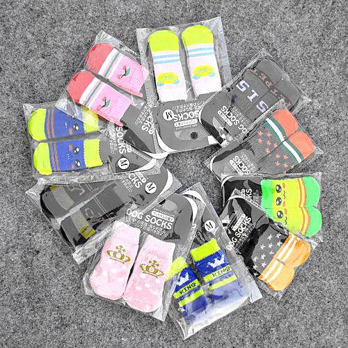

Cat Dog Boots / Shoes Socks Puppy Clothes Cartoon Casual / Daily Keep Warm Winter Dog Clothes Puppy Clothes Dog Outfits Costume for Girl and Boy Dog Cotton S M