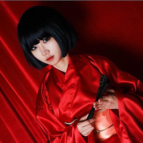 

Hunter X Hunter Kalluto Zoldyck Cosplay Wigs Women's 14 inch Heat Resistant Fiber Anime Wig