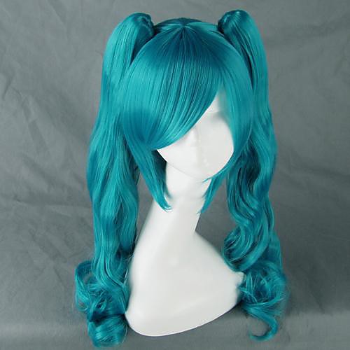 

Vocaloid Miku Cosplay Wigs Women's 30 inch Heat Resistant Fiber Anime Wig