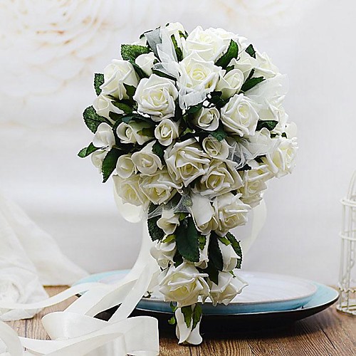 

Wedding Flowers Bouquets Wedding / Party / Evening Foam 14.57(Approx.37cm)