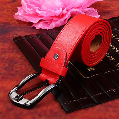 

Men's Luxury / Solid Waist Belt - Solid Colored Stylish