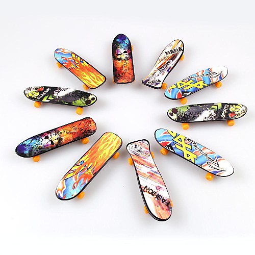 

10 pcs Finger skateboards Plastic Cartoon Party Favors for Kid's Gifts