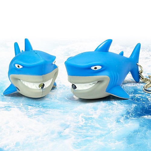 

Fierce Sea World Shark LED Sound Keychain