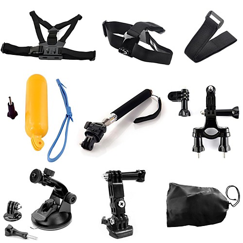 

Chest Harness Front Mounting Suction Cup Floating For Action Camera Gopro 6 Gopro 5 Gopro 4 Gopro 2 Diving Surfing Ski / Snowboard / Hand Straps