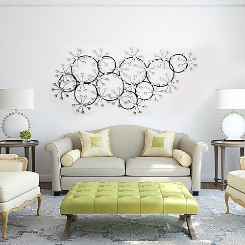 Circular Wall Decor e-home® metal wall art wall decor, circular snow wall decor 2017 Circular Wall Decor e-home® metal wall art wall decor, circular snow wall decor 2017