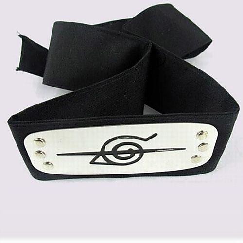 

Jewelry Headpiece Inspired by Naruto Cosplay Anime Cosplay Accessories Headband Cotton Alloy Men's Halloween Costumes