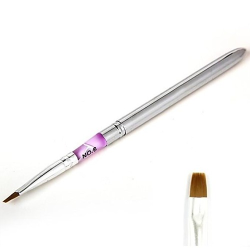 

Metal Nail Art Accessories Novelty Classic Cute Daily Nail Acrylic Brush Nail Painting Tools for Finger Nail Toe Nail Gel Brush