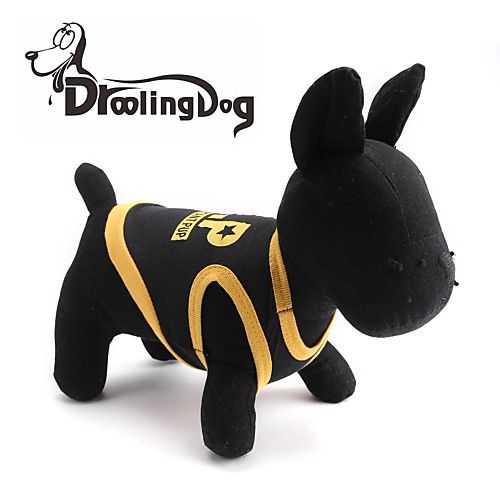 

Cat Dog Shirt / T-Shirt Letter & Number Dog Clothes Puppy Clothes Dog Outfits Black / Orange Black / Yellow Black Costume for Girl and Boy Dog Cotton XS S M L
