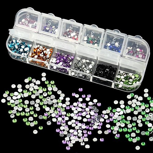 

1 pcs Lovely Acrylic Glitter Powder Nail Art Kit Nail Jewelry For Finger nail art Manicure Pedicure Daily Fashion