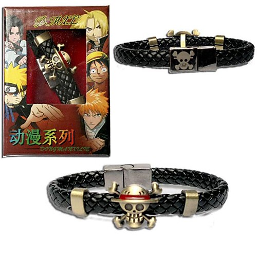 

Jewelry Inspired by One Piece Cosplay Anime Cosplay Accessories Bracelet Alloy Men's New Halloween Costumes