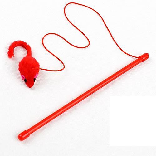 

Chew Toy Teaser Feather Toy Cat Cat Toy Pet Toy Mouse Textile Gift