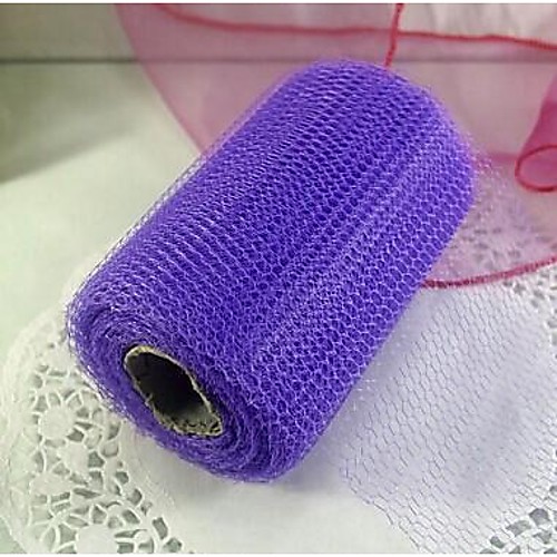 

6(14cm) x 30Yards Wedding Gift Craft Wedding Decoration Tulle Roll Spool Mesh