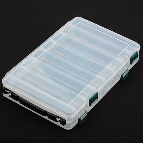 

Fishing Tackle Box Hard Plastic 27 cm 14.5 cm