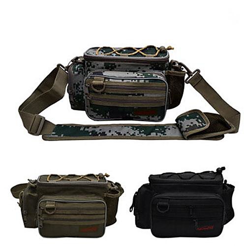 

Trulinoya Multifunctional Waterproof Fishing Tackle Bag/Waist Bag