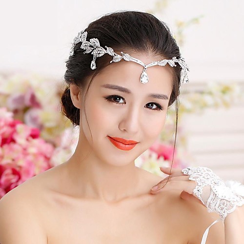 

Rhinestone / Alloy Tiaras / Hats / Head Chain with 1 Wedding Headpiece