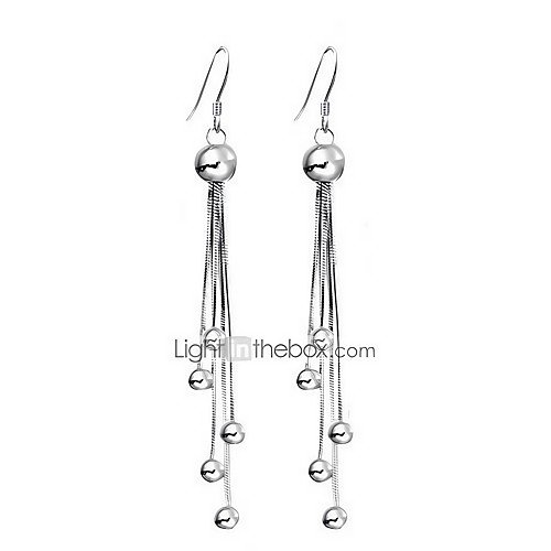 

Women's Drop Earrings Tassel Fashion Costume Jewelry Sterling Silver Circle Jewelry For Party Daily Casual