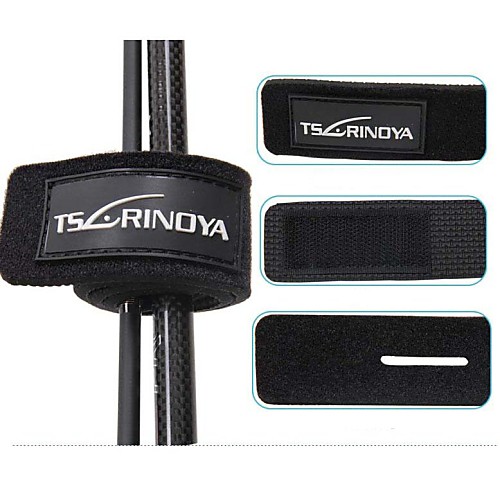 

Trulinoya 4Pcs Fishing Lure Rod Cable Tie Straps Length 25cmWidth 3cm 2Bags(Color Random)