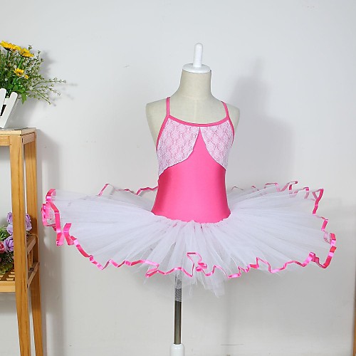 

Kids' Dancewear / Ballet Dresses Cotton / Spandex / Tulle Sleeveless