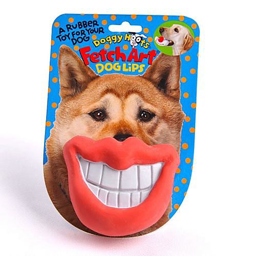 

Chew Toy Squeaking Toy Dog Play Toy Dog Pets 1pc Mouth Lips Funny Vinyl Gift Pet Toy Pet Play