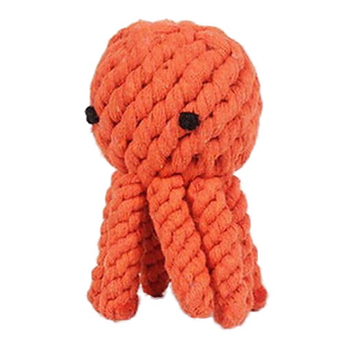 

Ball Chew Toy Interactive Toy Dog Toy Pet Toy Rope Octupus Textile Gift