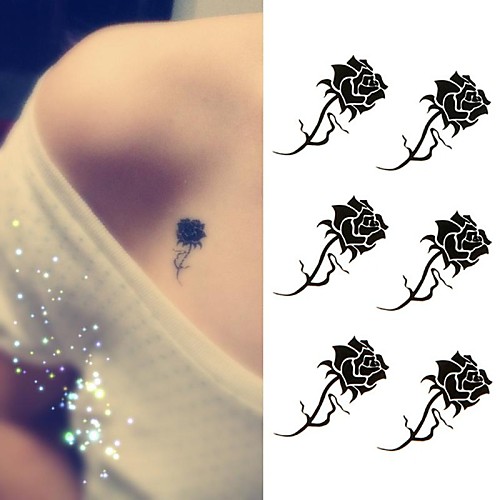 

1 pcs Temporary Tattoos Mini Style / Eco-friendly Hand / Ankle Water-Transfer Sticker Tattoo Stickers