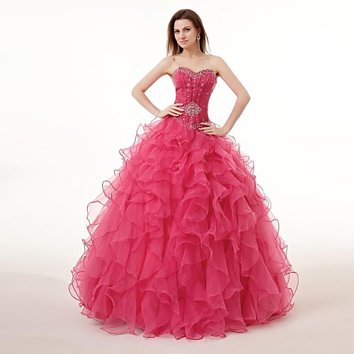 

Ball Gown Wedding Dresses Sweetheart Neckline Floor Length Georgette with 2021