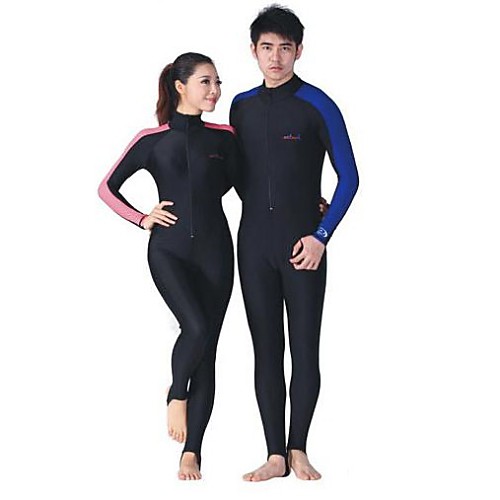 

Dive&Sail Men's Women's Rash Guard Dive Skin Suit Swimwear Diving Suit Clothing Suit UV Sun Protection Breathable Ultraviolet Resistant Long Sleeve Swimming Diving Surfing Classic Sexy Fashion Spring