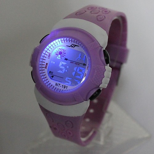 

Kid's Fashion Watch Digital Watch Digital Quartz Digital Ladies Casual Watch / One Year / Silicone / Japanese