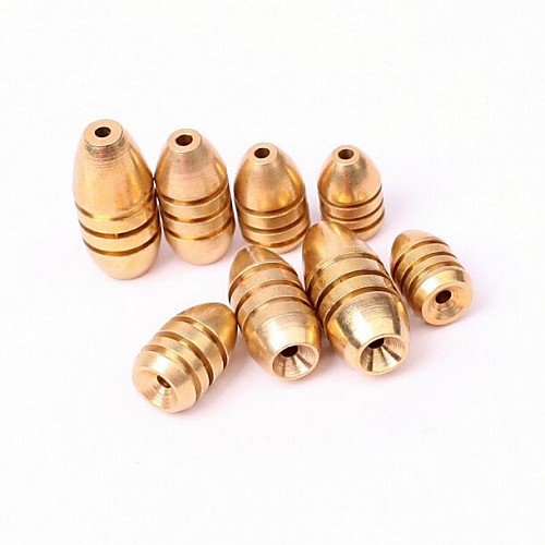 

8 pcs Fishing Sinker & Weight Plastic Lure Fishing 3.5-10 g