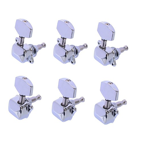 

3R3L Chrome Semiclosed Tuning Pegs Machine Heads for Acoustic Guitar