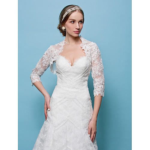 

Shrugs Lace Wedding / Party Evening Wedding Wraps With