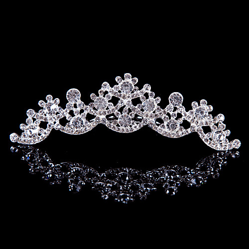 

Crystal / Fabric / Alloy Tiaras with 1 Wedding / Special Occasion / Party / Evening Headpiece