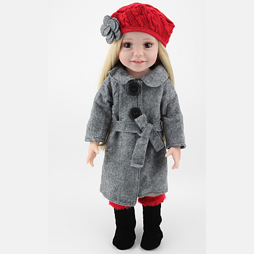 

Princess Doll Girl Doll lifelike Non Toxic Fun Silicone 18 with Clothes and Accessories for Girls' Birthday and Festival Gifts / Kid's