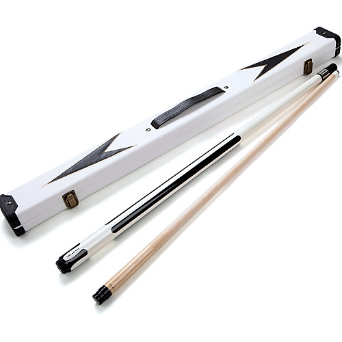 

JIANYING 3/4 2-Piece Pool Cues Cue Sticks Wood Pool Nine-Ball