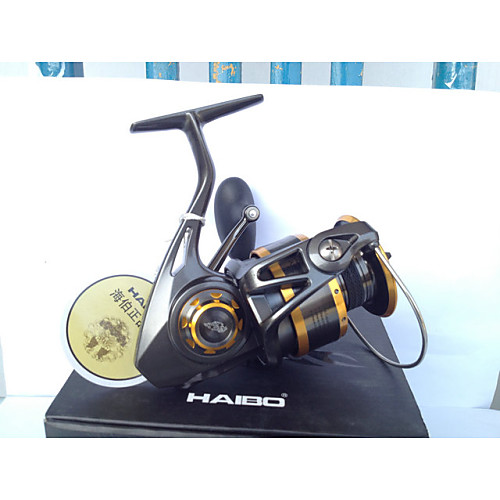 

Fishing Reel Spinning Reel 4.9:1 Gear Ratio6 Ball Bearings Hand Orientation Exchangable Spinning - CT6000