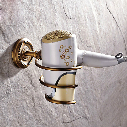 

Hair Dryers Antique Brass 1 pc - Hotel bath