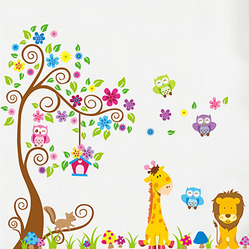 

Animals Wall Stickers Animal Wall Stickers Decorative Wall Stickers, Vinyl Home Decoration Wall Decal Wall Decoration 1 / Removable
