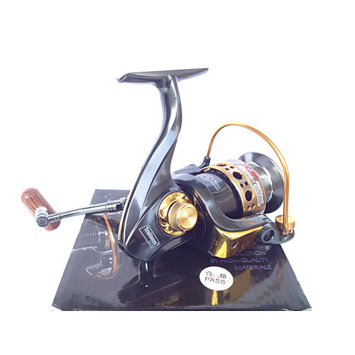 

Fishing Reel Spinning Reel 5.2:1 Gear Ratio9 Ball Bearings Hand Orientation Exchangable Spinning - HHD4000