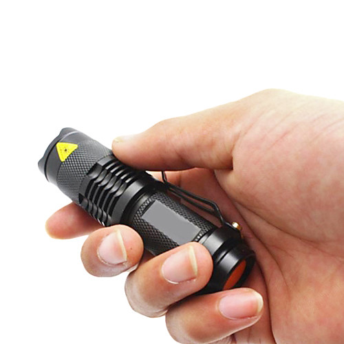 

SK68 LED Flashlights / Torch Waterproof Zoomable 1200 lm LED LED 1 Emitters 1 Mode Waterproof Zoomable Mini Adjustable Focus Camping / Hiking / Caving Diving / Boating Fishing Black / Aluminum Alloy