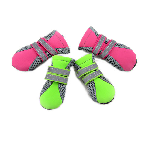 

Cat Dog Boots / Shoes Waterproof Solid Colored For Pets Fabric Green / Winter