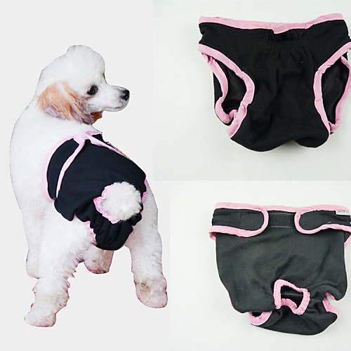 

Dog Pants Dog Clothes Solid Colored Purple Blue Pink Cotton Costume For Spring & Fall
