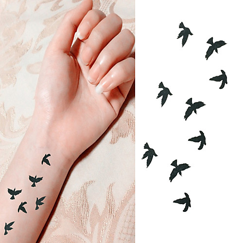 

1 pcs Temporary Tattoos Waterproof / Non Toxic Paper Tattoo Stickers / Lower Back