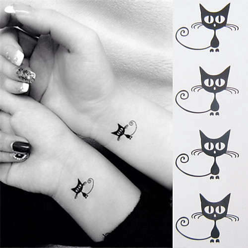 

1 pcs Temporary Tattoos Mini Style / Eco-friendly Hand / Ankle Water-Transfer Sticker Tattoo Stickers