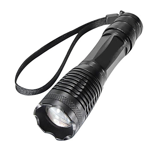 

XML-T6 LED Flashlights / Torch Tactical Waterproof 2000/1600/1800 lm LED XM-L2 T6 1 Emitters 5 Mode Tactical Waterproof Zoomable Rechargeable Adjustable Focus Impact Resistant Camping / Hiking