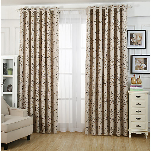 

Ready Made Room Darkening Blackout Curtains Drapes One Panel For Bedroom/Living Room