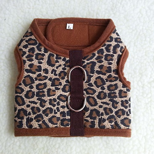 

Cat Dog Shirt / T-Shirt Vest Dog Clothes Leopard Camouflage Color Leopard Terylene Costume For Spring & Fall Men's Women's