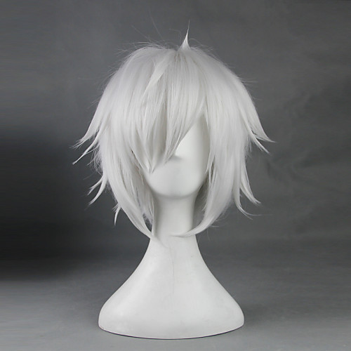 

Is It Wrong to Try to Pick Up Girls in a Dungeon Bell Cranel Cosplay Wigs Men's Women's 14 inch Heat Resistant Fiber White Anime